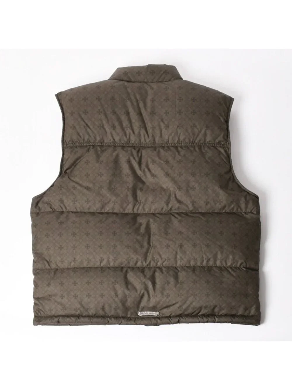 Chrome Hearts CH Plus Stiff Down Vest CH Khaki All Over Print M